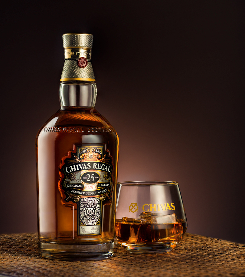 Chivas whisky fotografia reklamowa
