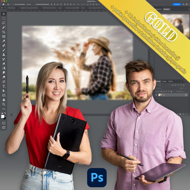 Kurs z programu Photoshop od podstaw pakiet Gold